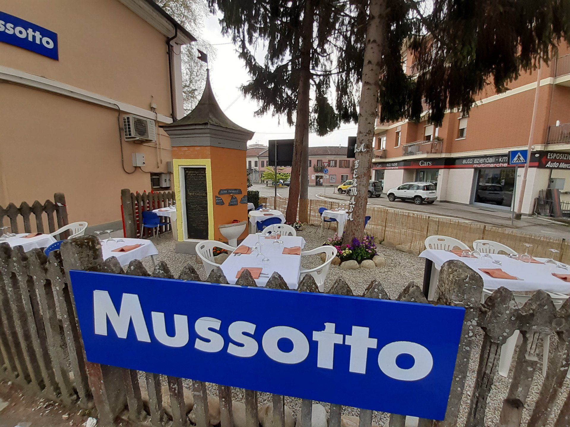 Dettaglio dell'Osteria La Fermata